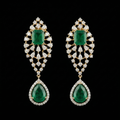15Ct of Long Earring With Purity of 14K