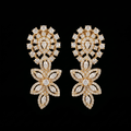 4.84Ct of Long Earring With Purity of 14K