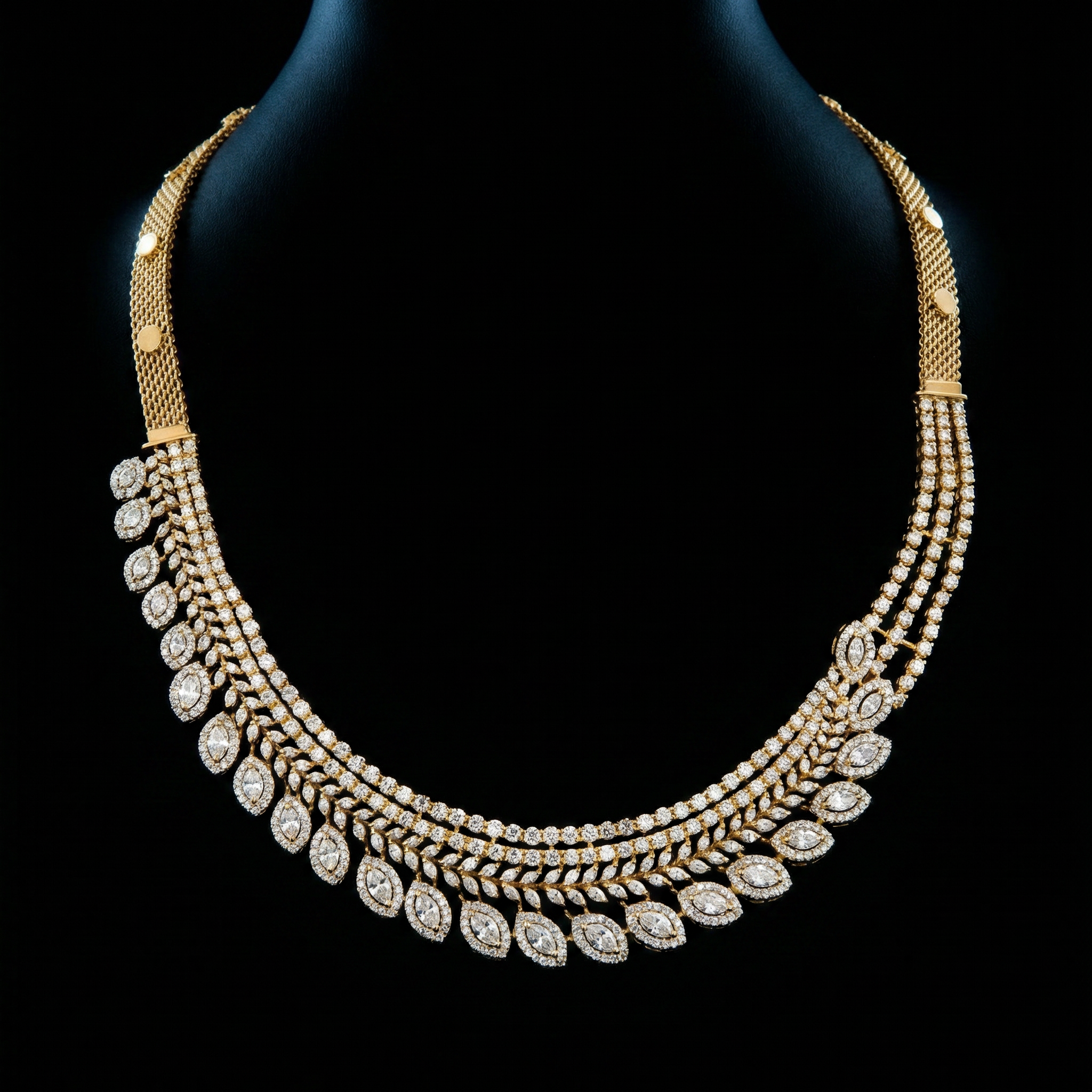 8.74Ct of Necklace With Purity of 14K