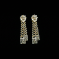 5.54Ct of Long Earring With Purity of 14K