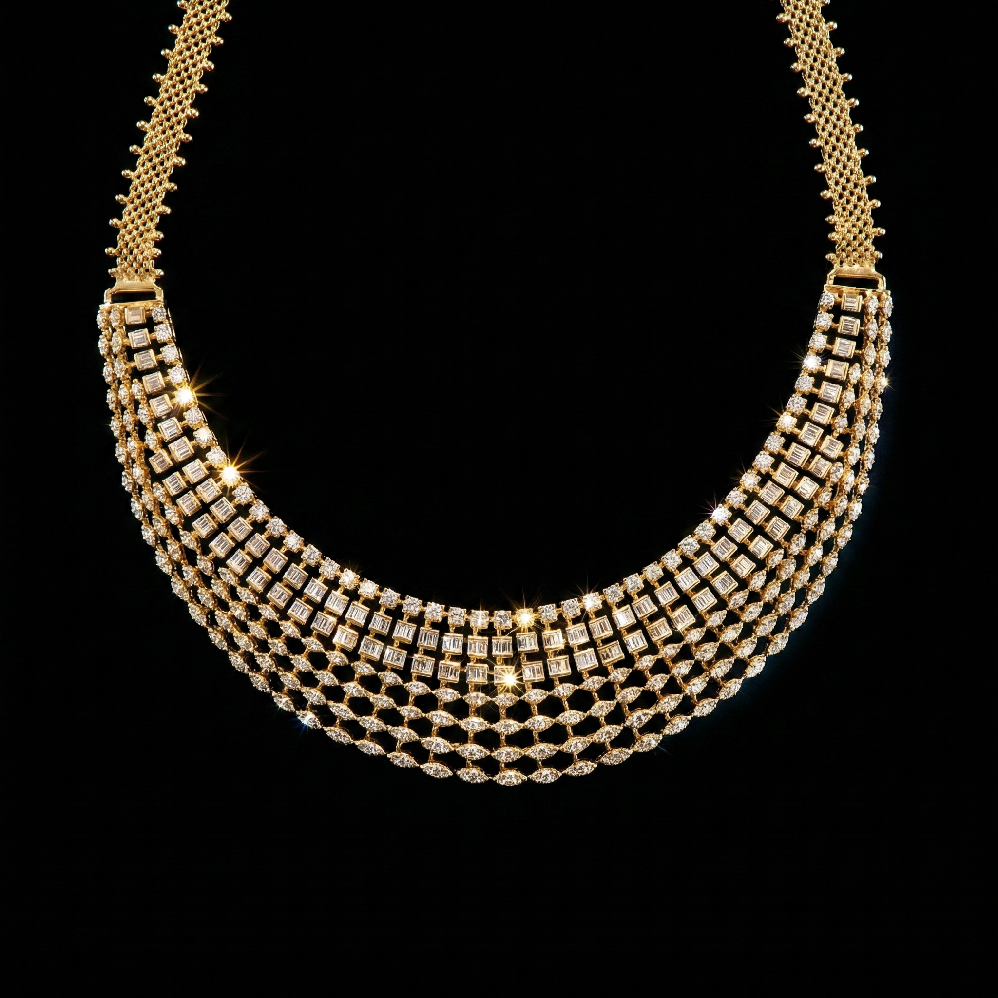 8.56Ct of Necklace With Purity of 14K