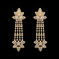 5.94Ct of Long Earring With Purity of 14K