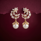 2.21Ct of Locket Earring With Purity of 18K