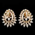 4.34Ct of Locket Earring With Purity of 18K