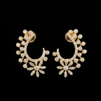 3Ct of Locket earring With the Purity of 18K