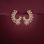 3Ct of Locket earring With the Purity of 18K