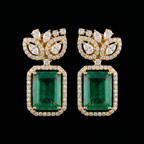 13.65 Ct EARRINGS with the Purity of 18K