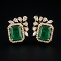 2.08 Ct EARRINGS with the Purity of 18K