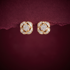 0.51 Ct EARRINGS with the Purity of 18K