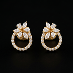 1.42 Ct EARRINGS with the Purity of 18K