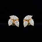 1.51 Ct EARRINGS with the Purity of 18K
