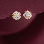 0.51Ct of Earring  With the Purity of 18K