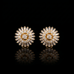 0.73 Ct EARRINGS with the Purity of 18K