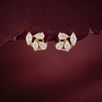 1.86 Ct EARRINGS with the Purity of 18K
