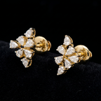 1.27Ct of Earring  With the Purity of 18K