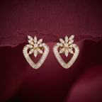 1.07Ct of Earring  With the Purity of 18K