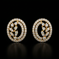 1.16Ct of Earring  With the Purity of 18K