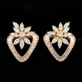 1.07Ct of Earring  With the Purity of 18K