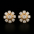 1.01Ct of Earring  With the Purity of 18K