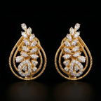0.79Ct of Locket Earring With Purity of 18K