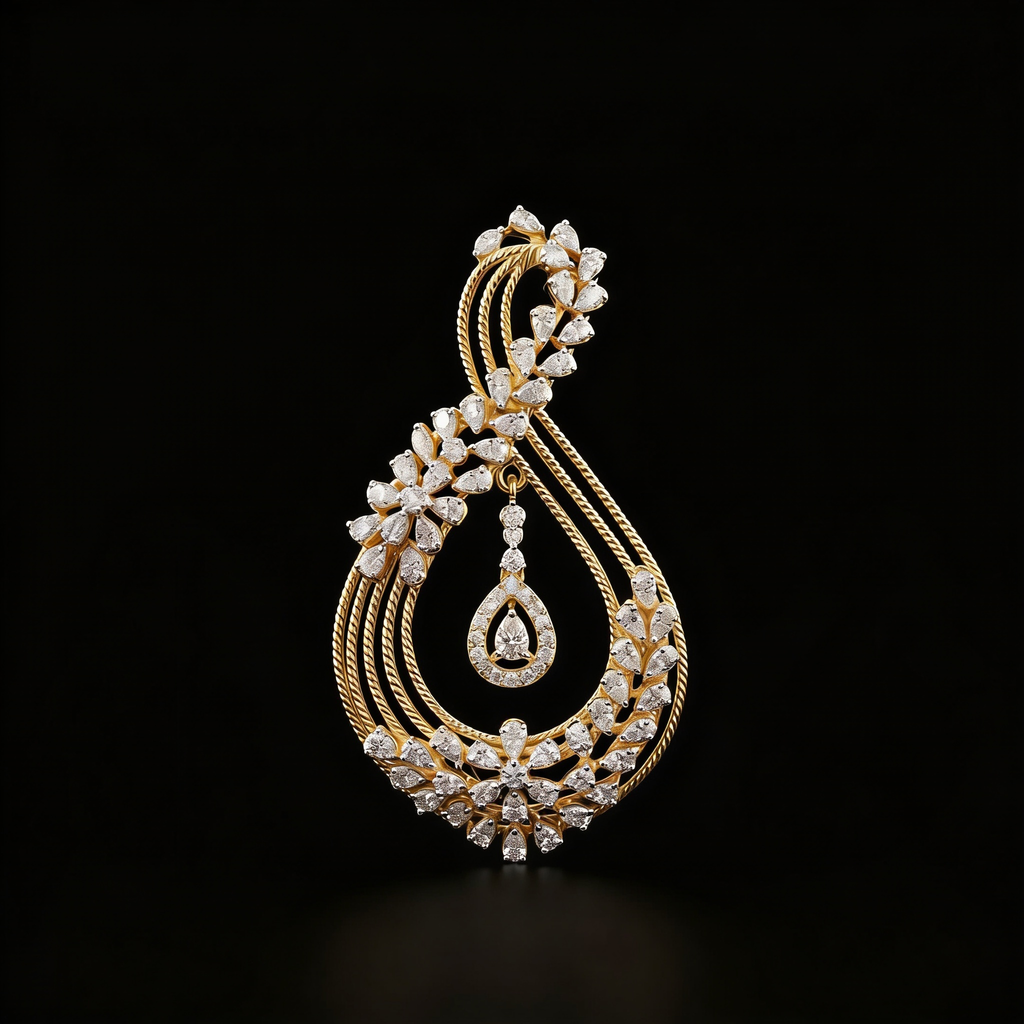 1.16Ct of Locket With Purity of 18K