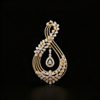 1.16Ct of Locket With Purity of 18K