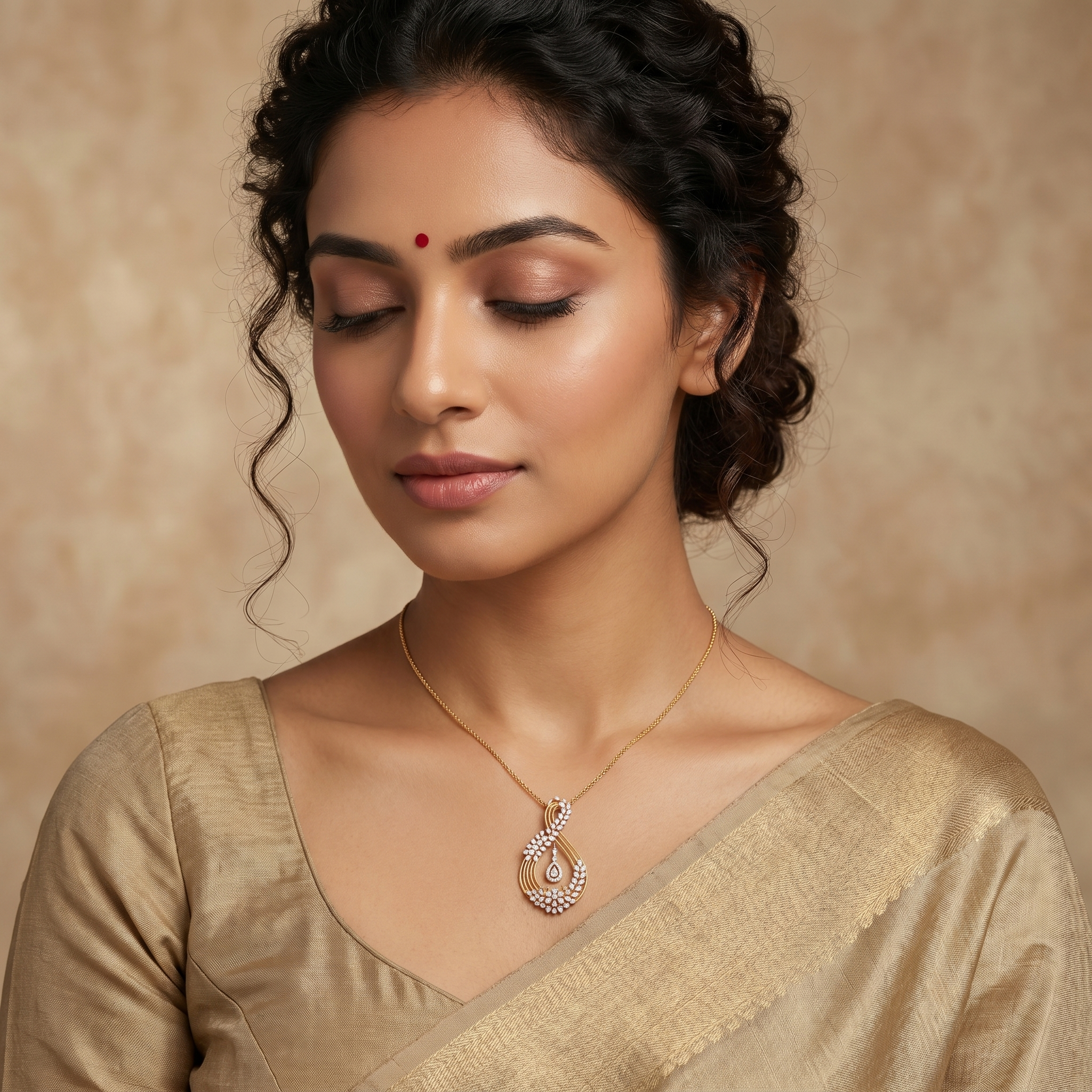 1.16Ct of Locket With Purity of 18K