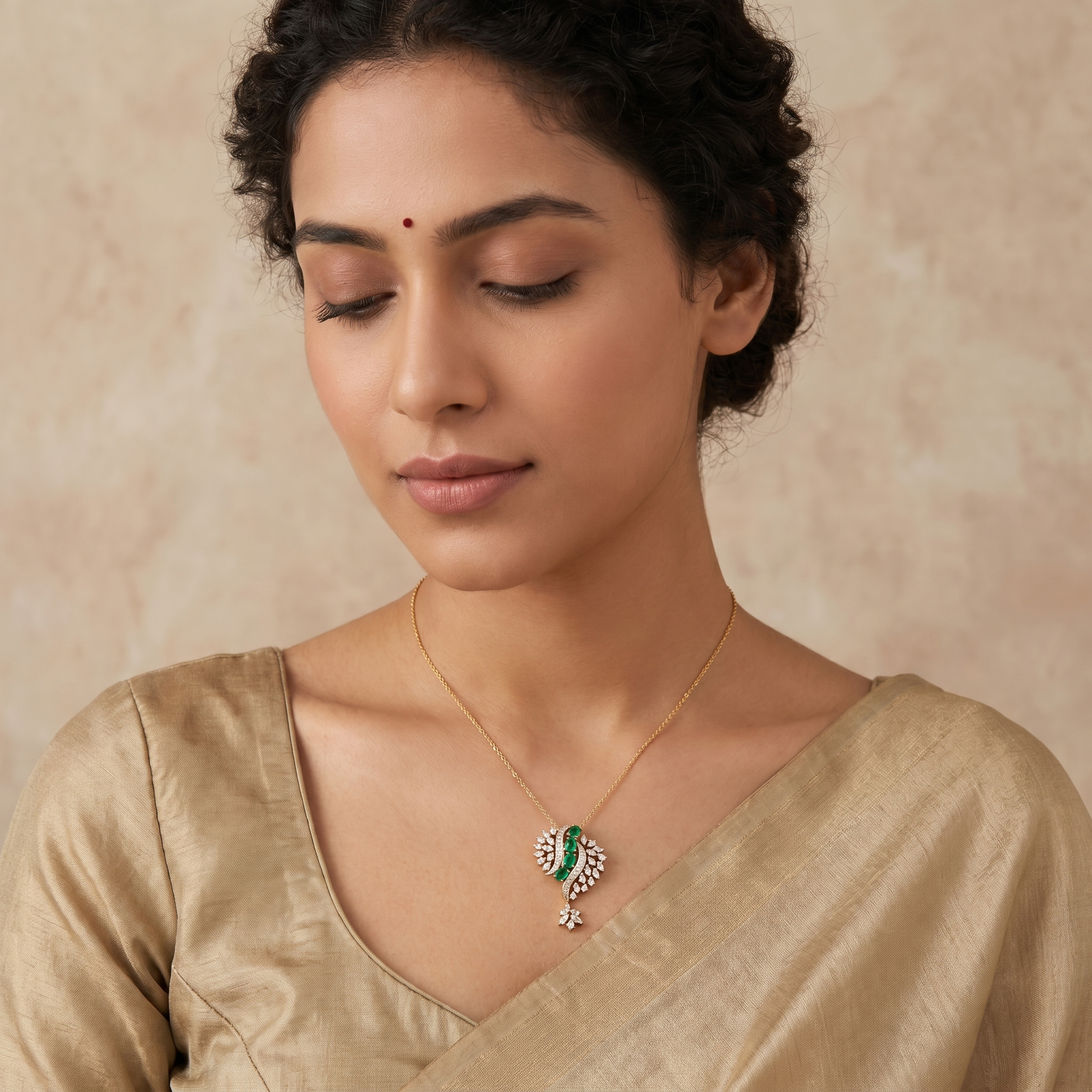 4.19Ct of Locket With Purity of 18K