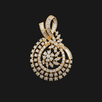2.25Ct of Locket With Purity of 18K