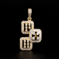 0.97Ct of Locket With Purity of 18K