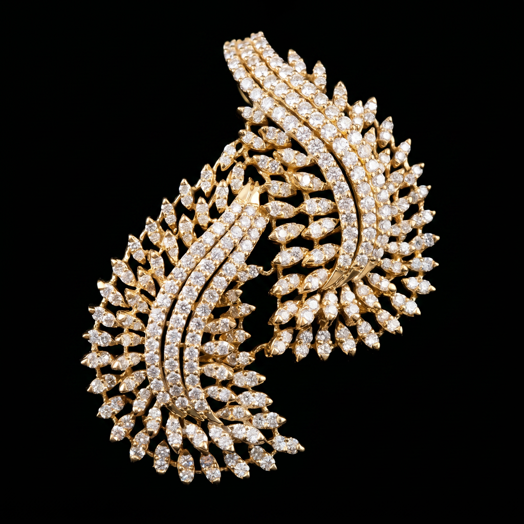 4.93Ct of Locket With Purity of 18K