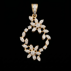 0.78Ct of Locket With Purity of 18K