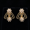 0.83Ct of Locket Earring With Purity of 18K