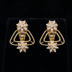 0.83Ct of Locket Earring With Purity of 18K