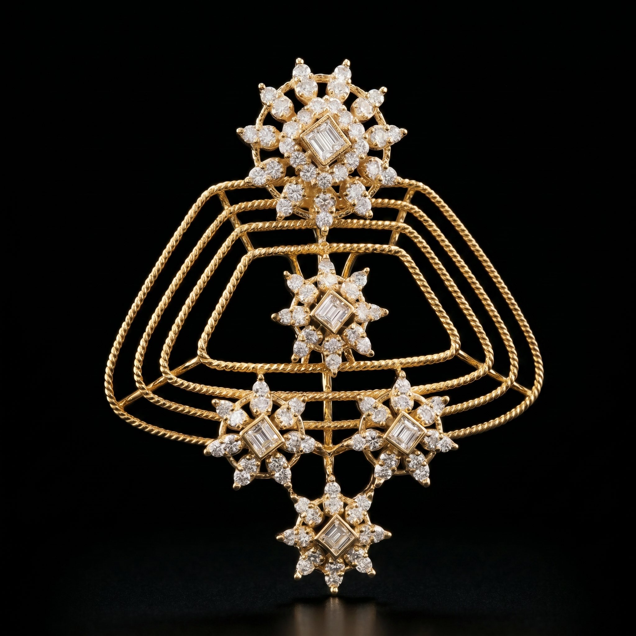 1.45Ct of Locket With Purity of 18K
