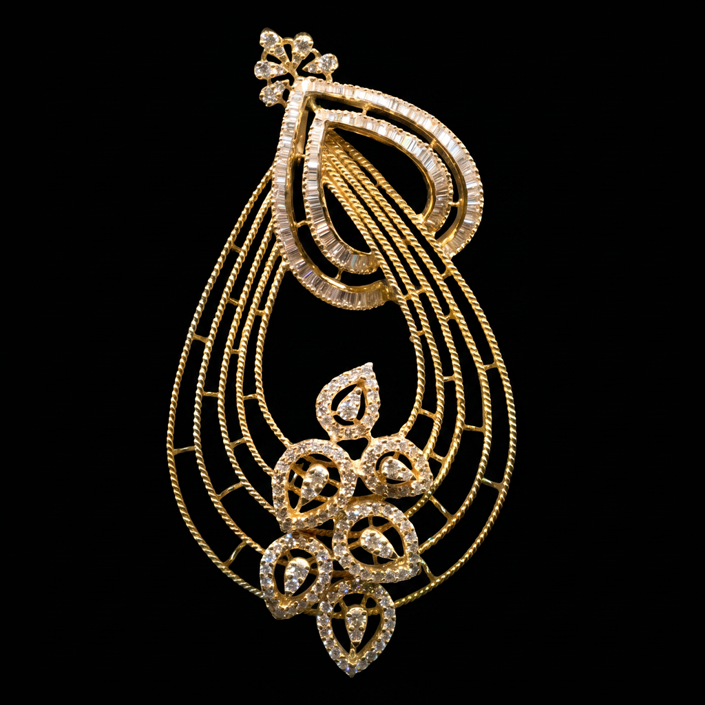 2.66Ct of Locket With Purity of 18K