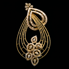 2.66Ct of Locket With Purity of 18K