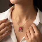 15.63Ct of Locket With Purity of 18K