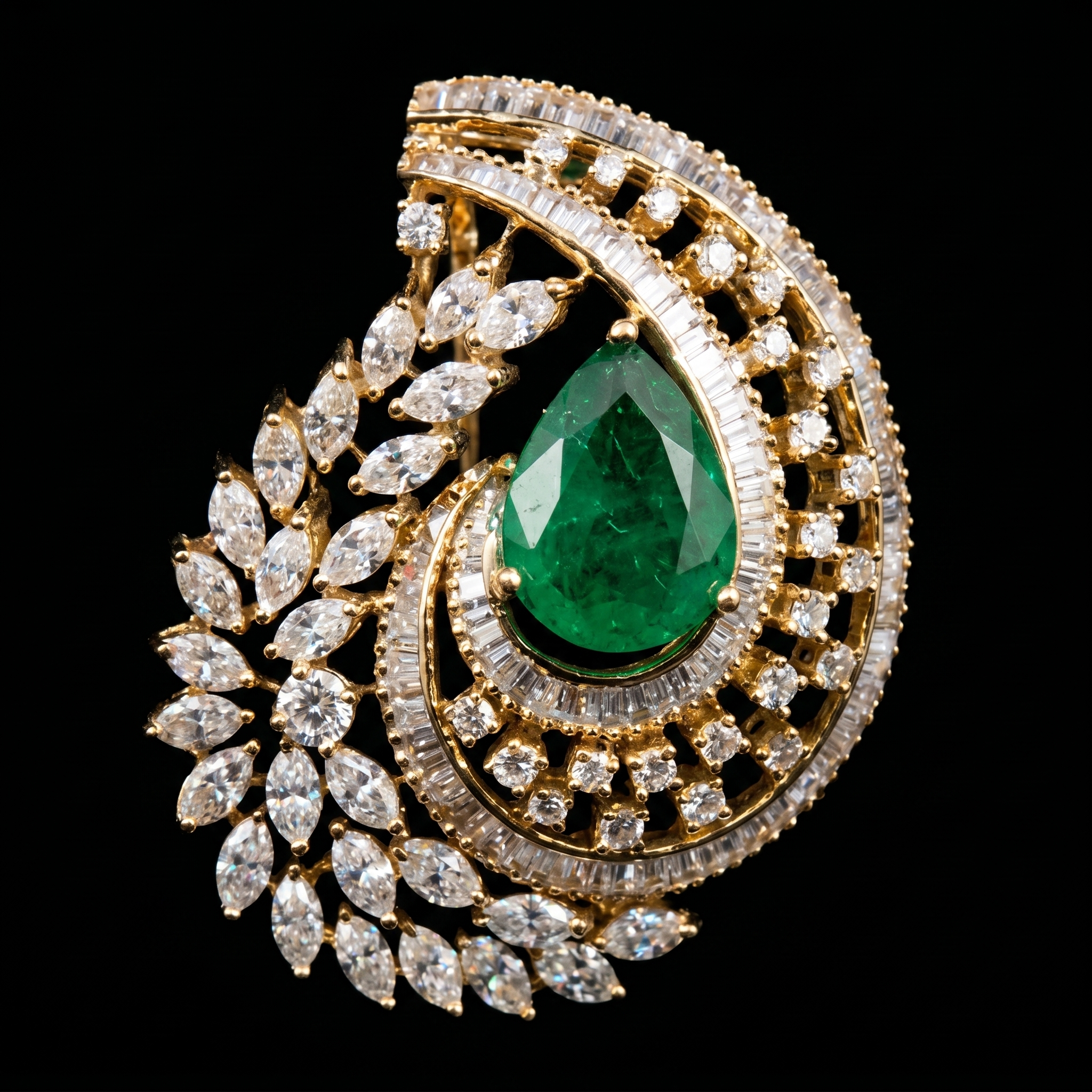 6.28Ct of Locket With Purity of 18K