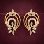 0.76Ct of Locket Earring With Purity of 18K