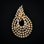 3.35Ct of Locket With Purity of 18K
