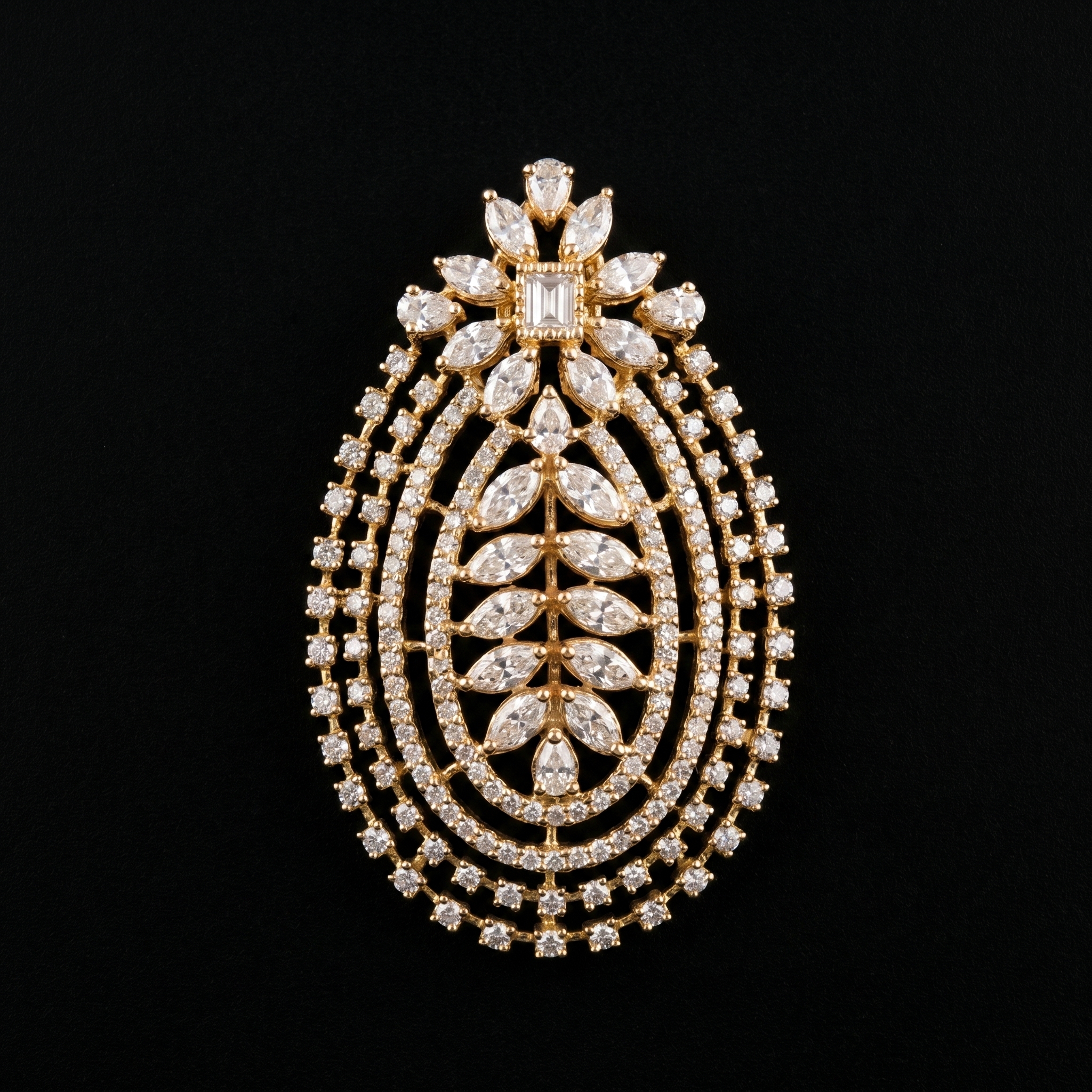 1.82Ct of Locket With Purity of 18K