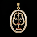 1.14 Ct GODLOCKET with the Purity of 18K