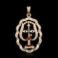 0.9 Ct GODLOCKET with the Purity of 18K