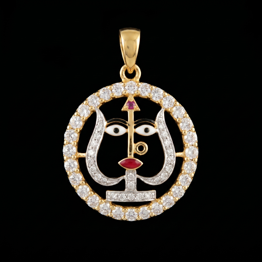 0.14 Ct GODLOCKET with the Purity of 18K