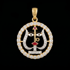 0.14 Ct GODLOCKET with the Purity of 18K