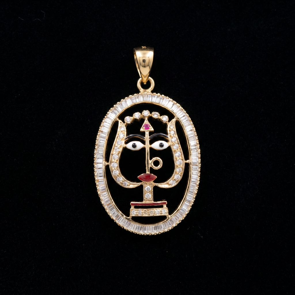 1.06 Ct GODLOCKET with the Purity of 18K