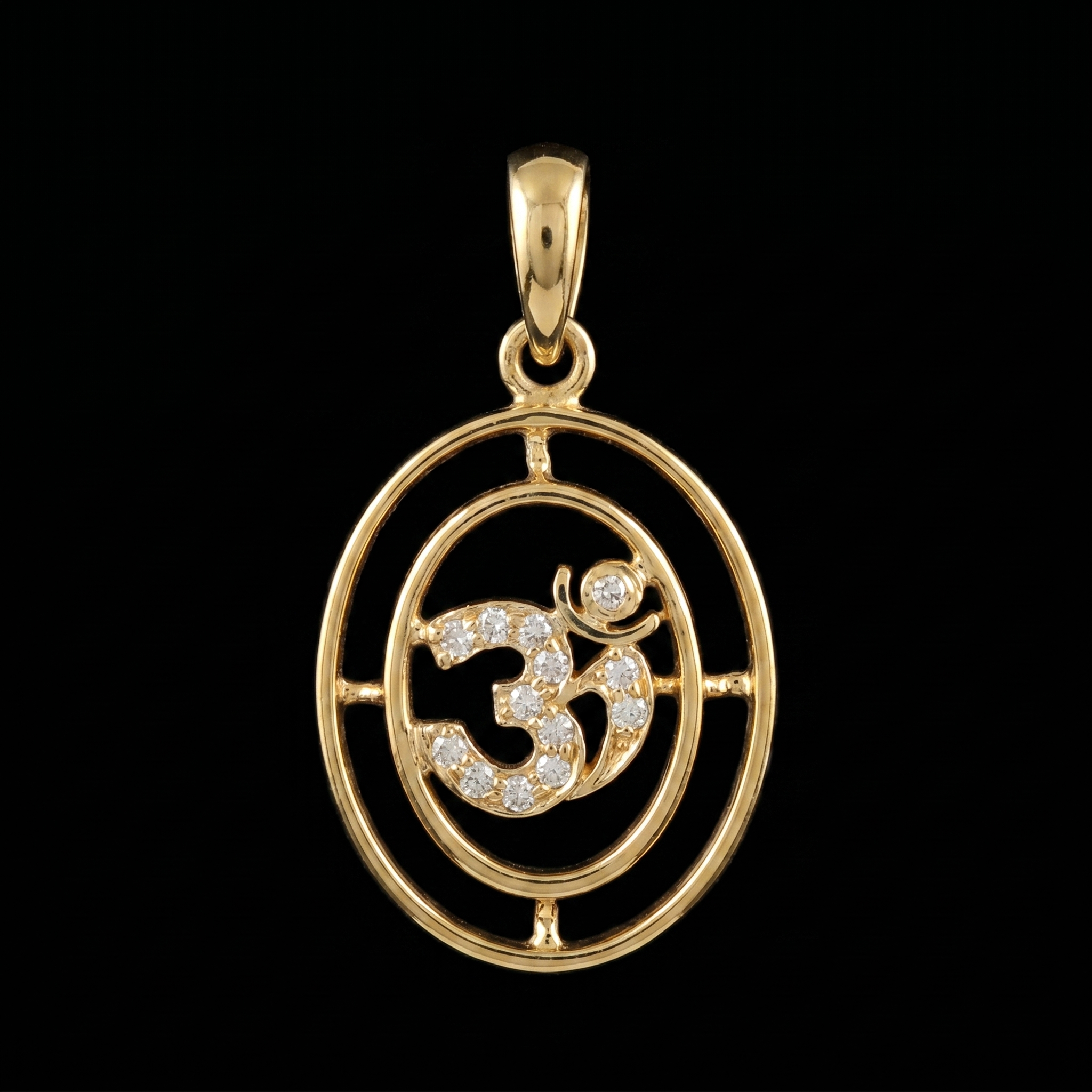 0.1 Ct GODLOCKET with the Purity of 18K