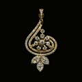 1.27Ct of Pendant With the Purity of 18K
