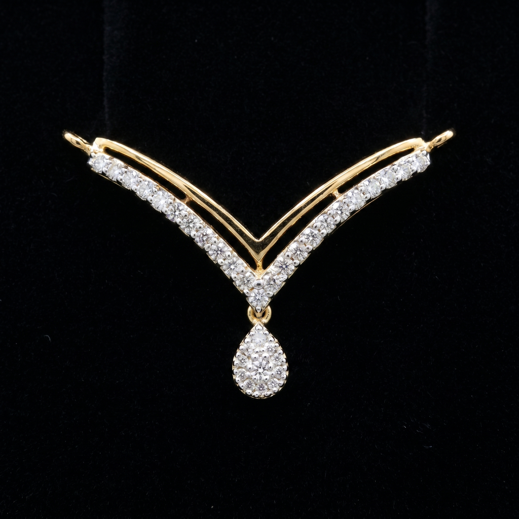 1.3Ct of Pendant With the Purity of 18K